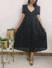 Black Pearl -Silk Feeding Wear - Black, Xl