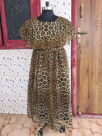 Wild Heart-Georgette Feeding Maxi - Cinnamon, Xl