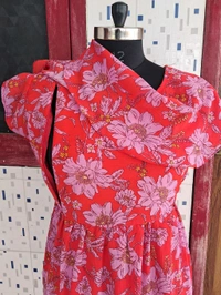 Scarlet Petal-Georgette Feeding Maxi - Xl, Mandy