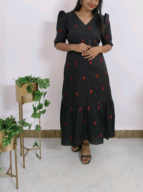 Cotton Feeding Wear - Black, Xxl