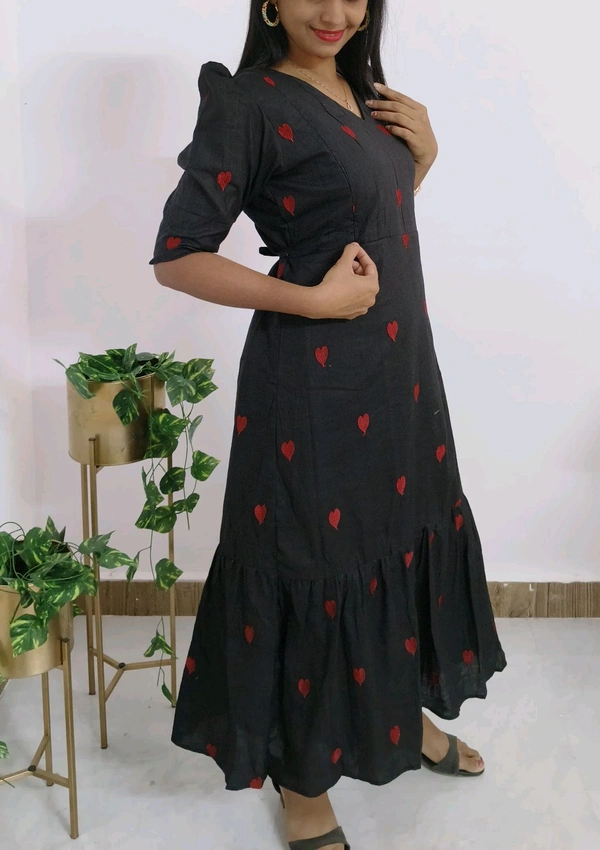 Cotton Feeding Wear - Black, Xxl
