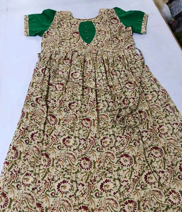 Kalamkari Feeding Kurti - Xxl