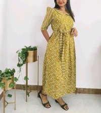 Cotton Feeding Kurti - S