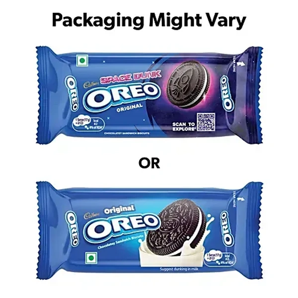 Cadbury Oreo Vanilla Flavour Creme Sandwich Biscuit