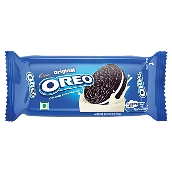 Cadbury Oreo Vanilla Flavour Creme Sandwich Biscuit
