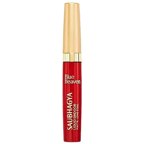 Blue Haven  Blue Heaven Saubhagya Liquid Sindoor - Matte Finish, Long Stay, 7 ml Red - 7