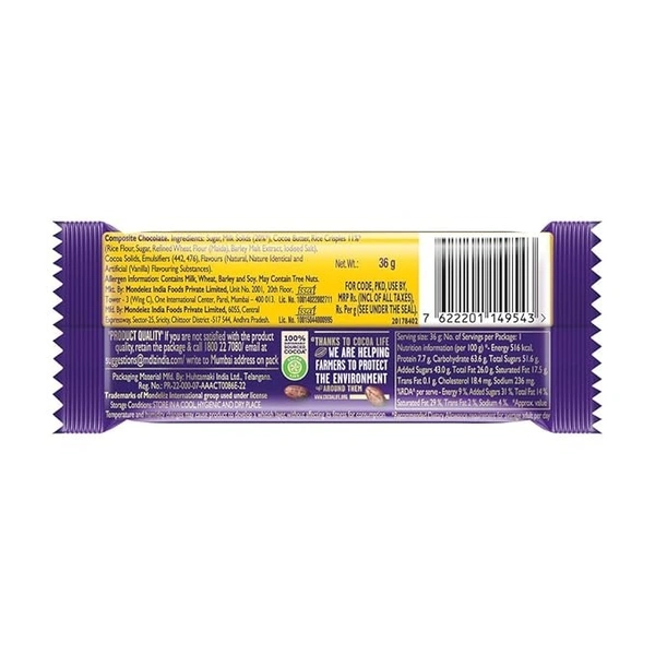 Cadbury Dairy Milk Chocolate ( Cracle ) 75g