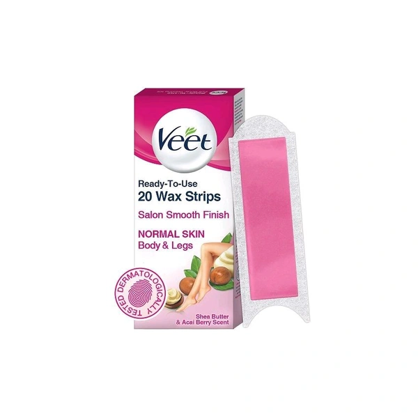 Veet Full Body Waxing Strips Kit For Normal Skin 20 Strips