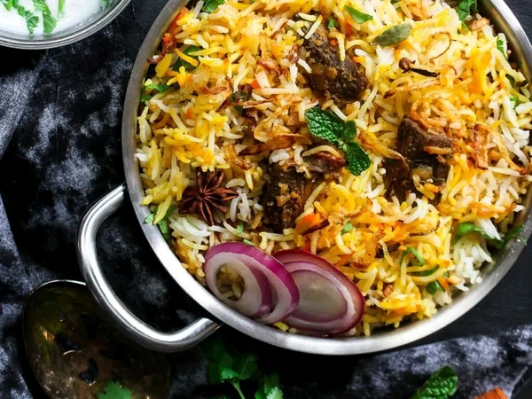 BHARAT RESTAURANT  Chicken Biriyani ( Full Plate)
