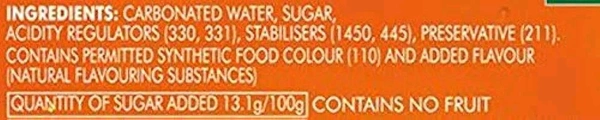 Mirinda - Orange Flavour Soft Drink, 2.25L Bottle