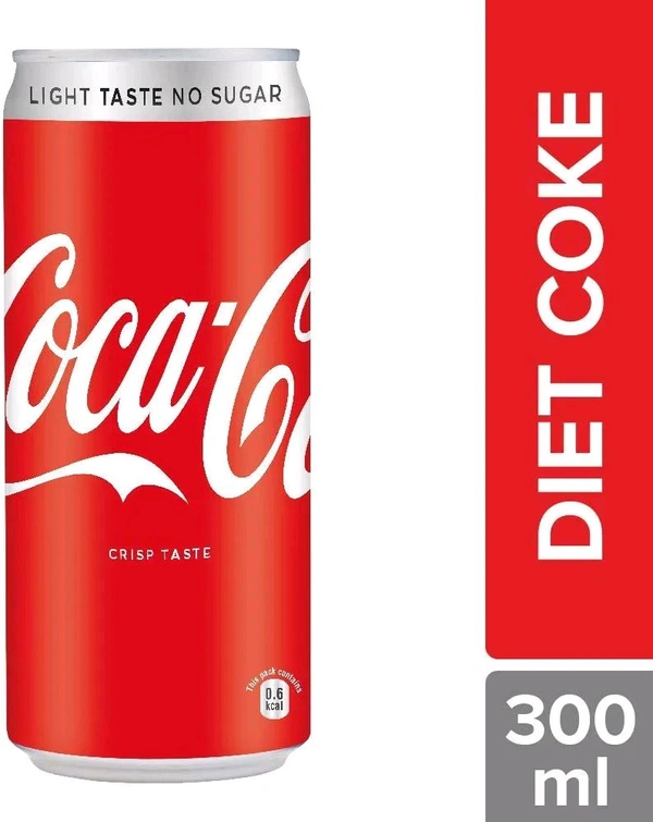 Coca-Cola Diet Soft Drink, 300Ml - Cola