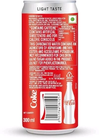 Coca-Cola Diet Soft Drink, 300Ml - Cola