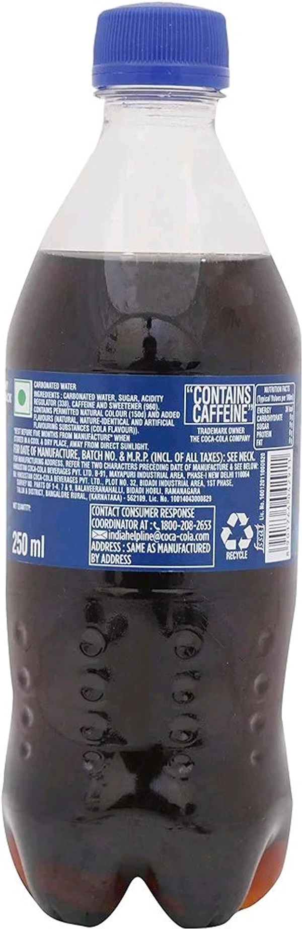 Thums Up Cola Soft Drink, 250Ml