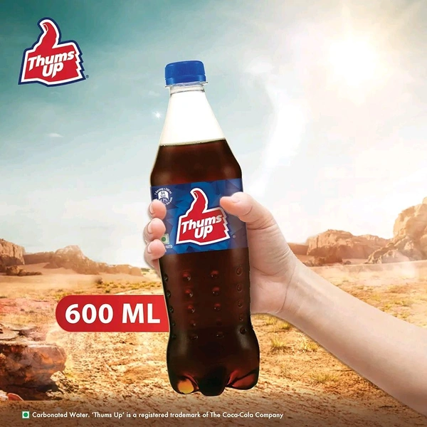 Thums Up Soft Drink, 600 ml