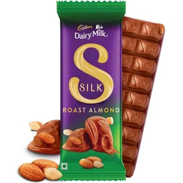 Dairy Milk Silk ( Roast Almond)