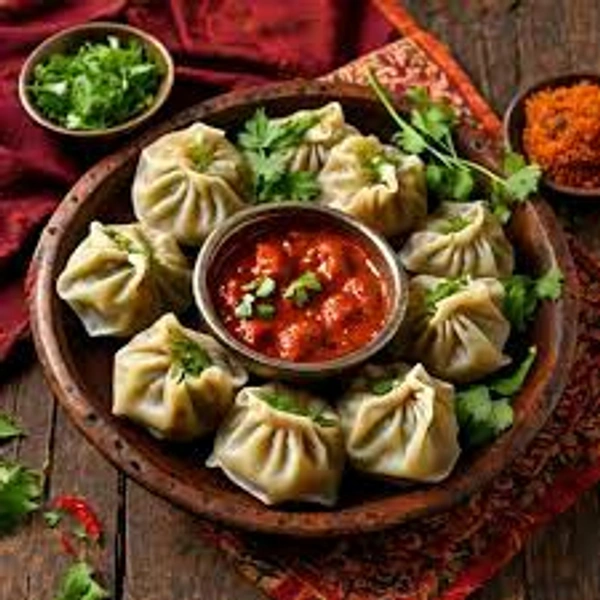 BR- MOMOS  Chicken Momos  - 7