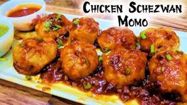 BR - MOMOS  chicken momo sezwan - 12