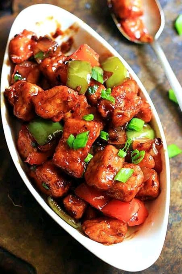  ZAIKA RESTURANT  Chilli Paneer Dry 