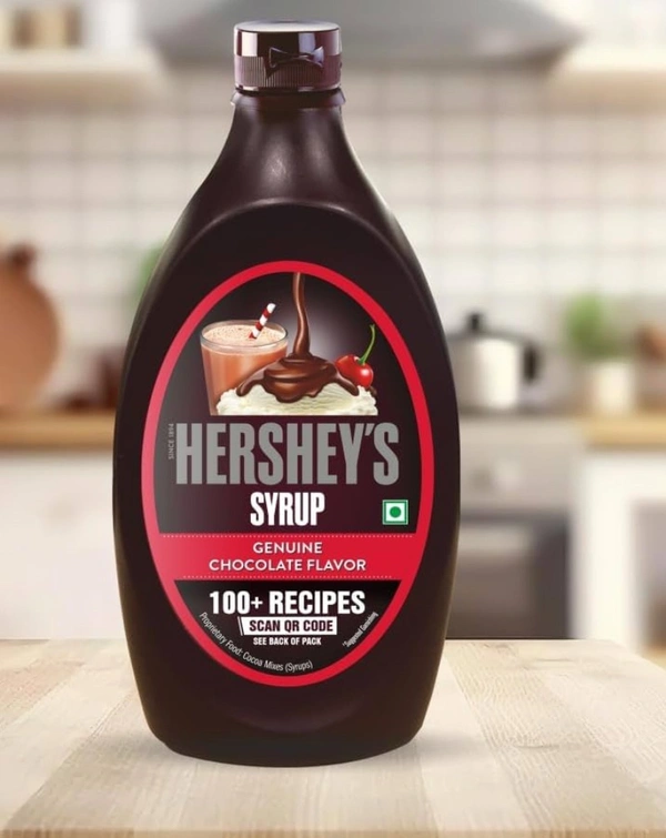 HERSHEY'S Chocolate Flavored Syrup | Delicious Chocolate Flavor | 623 Gm Bottle, Liquid