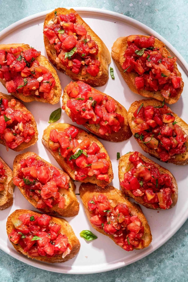 7th heaven Tomato Bruschetta