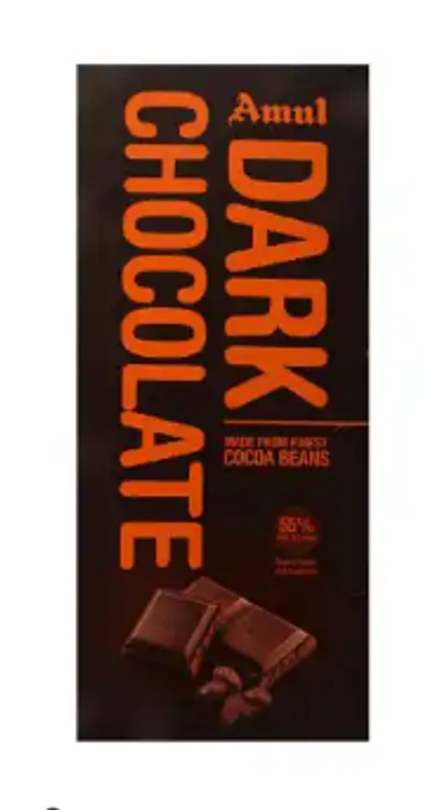 AMUL DARK CHOCOLATE BAR 150 GM - 150