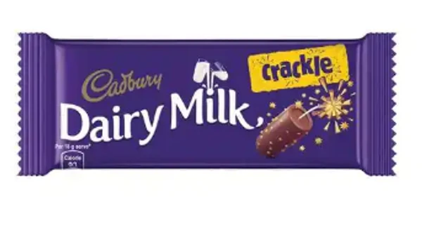 CADBURY DAIRY MILK CRACKLE CHOCOLATE BAR 36 GM