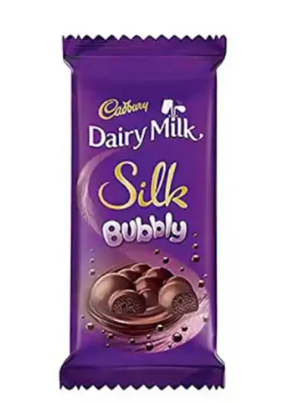 CADBURY DAIRY MILK SILK BUBBLY CHOCOLATE BAR 50 G