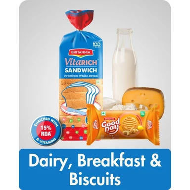 Dairy, Breakfast & Biscuits