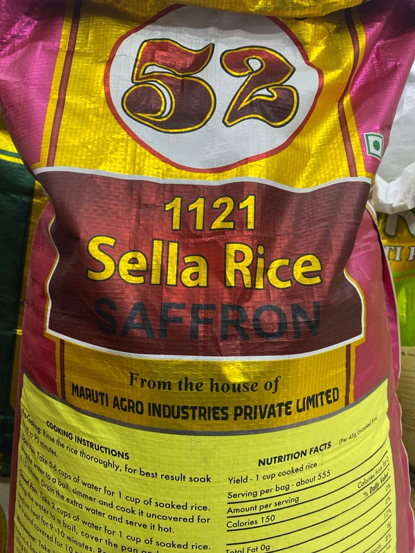 52 SELLA RICE SAFFRON 1KG - 1KG