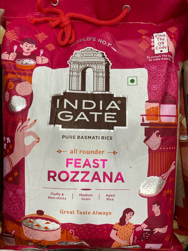 INDIA GATE FEAST ROZANA 5KG 