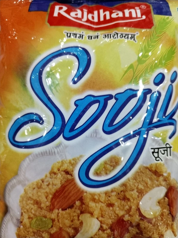 RAJDHANI SOOJI 500G - Web Orange