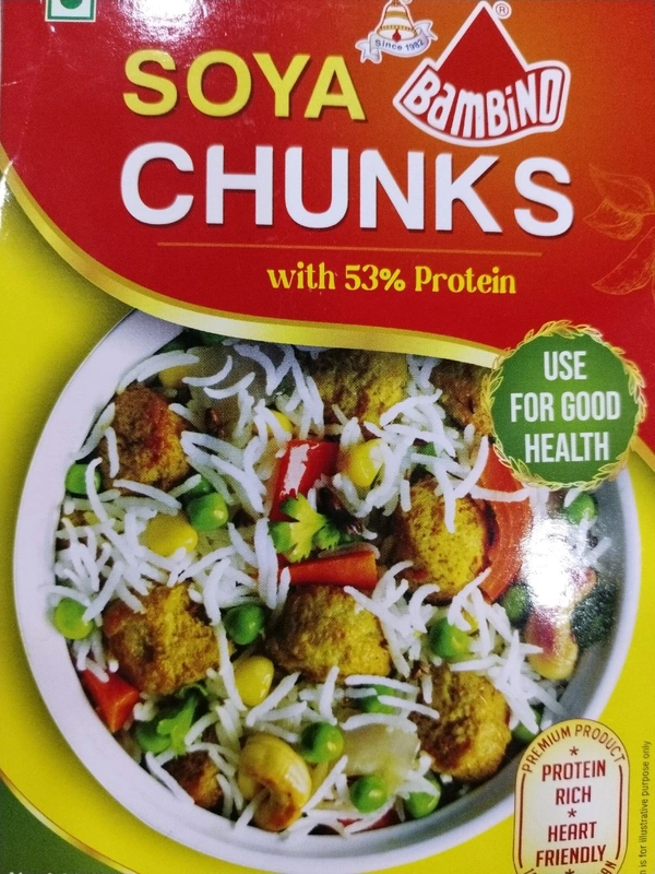 BAMBINO SOYA CHUNKS 200G - Yellow