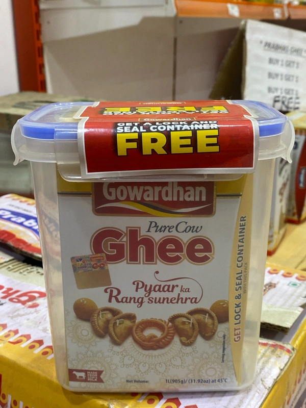 GOWARDHAN COW GHEE 1L 