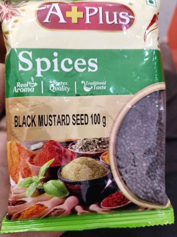 A+ PLUS BLACK MUSTARD SEED 100G