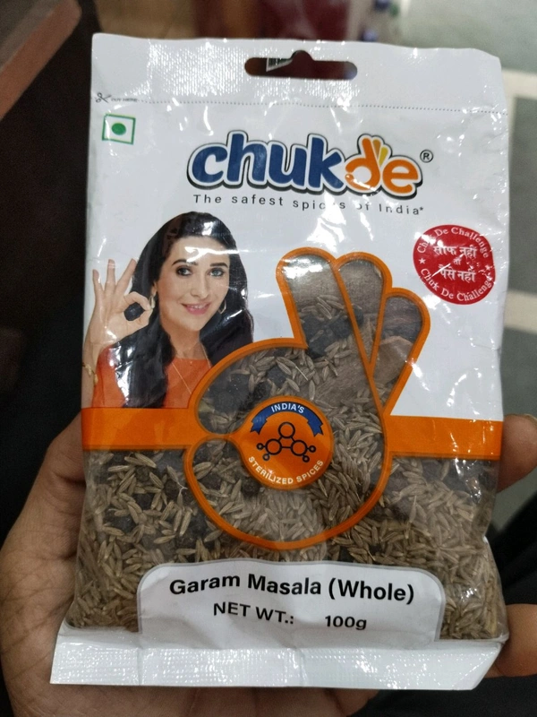CHUK DE GARAM MASALA WHOLE 100G