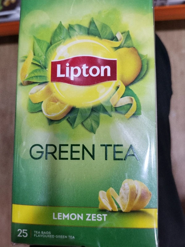 LIPTON GREEN TEA LEMON ZEST 