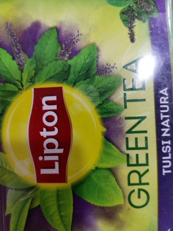 LIPTON GREEN TEA TULSI NATURAL 