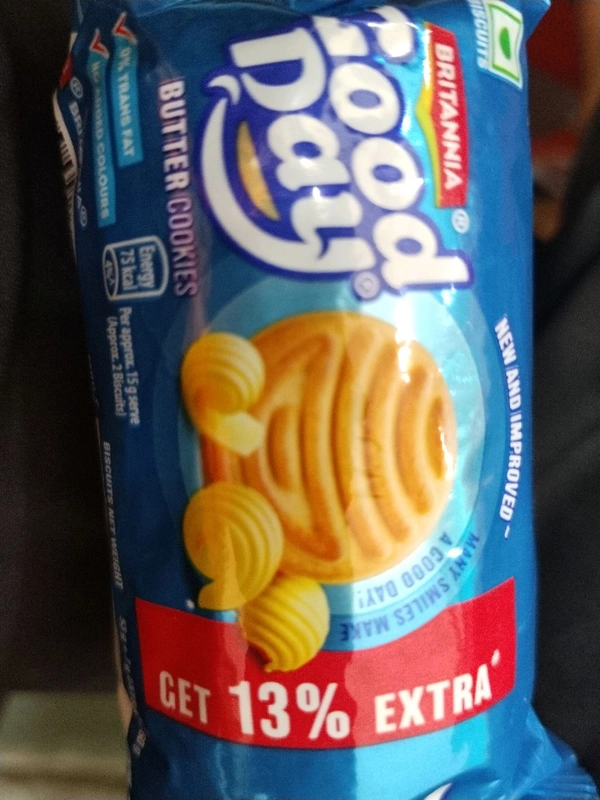 BRITANNIA GOO DAY BUTTER COOKIES 68G