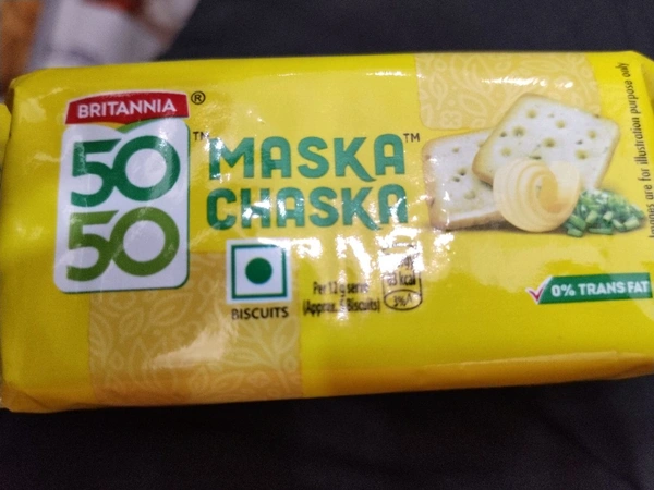 BRITANNIA 50-50 MASKA CHASKA 40.5G