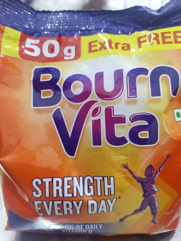 QUADBURY BOURNVITA STRENGTH 550 GRM