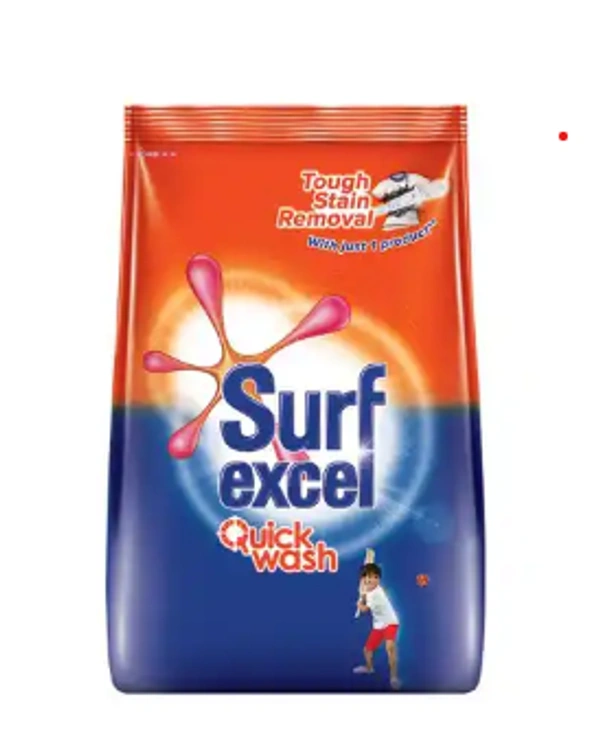 SURF EXCEL QUICK WASH DETERGENT WASHING POWDER 1 KG - 1KG