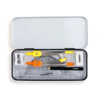 Camlin Scholar Mathematical Drawing Instruments, Black