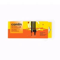 Camlin Scholar Mathematical Drawing Instruments, Black