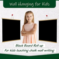 Black Board | Wall Hanging Feet Rolled up Blackboard