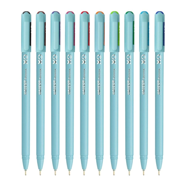 Hauser XO Multicolor Ball Pen Wallet Pack 