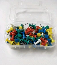 Multicolor Push Pins, Board Pins, Thumb Pins, Tracks & Pins Gem Pins for Notice Boards
