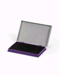 Camlin Kokuyo Plastic Stamp Pad, Violet - Blue
