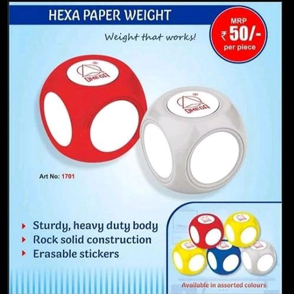 Paper Weight | Omega Hexa 