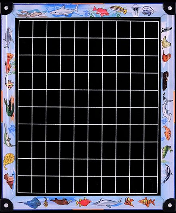 Popular Tin Frame Slate Ruled  - 25 X 30 cm