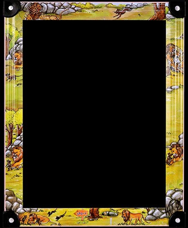 Tin Frame Slate Unruled (Small Size) - 20 X 25 cm